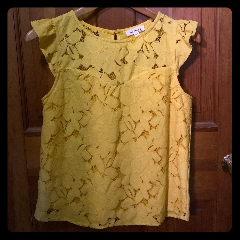 Monteau Eyelet Blouse